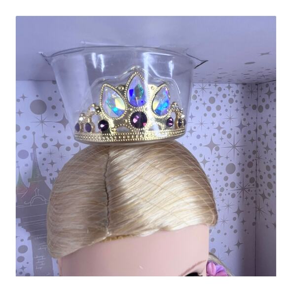 NEW American Girl Disney PRINCESS RAPUNZEL DOLL + Swarovski Limited Edition Box! - Picture 11 of 16